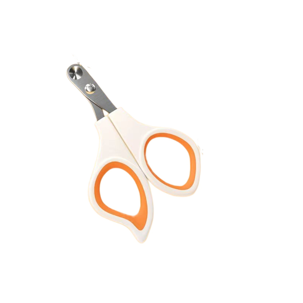 Pet Nail Clippers, Professional Claw Trimmer, Scissor for Cats, Dogs, Puppies, Kittens, Hamsters, Rabbits and Small Animals, Sharp, Safe(Orange)